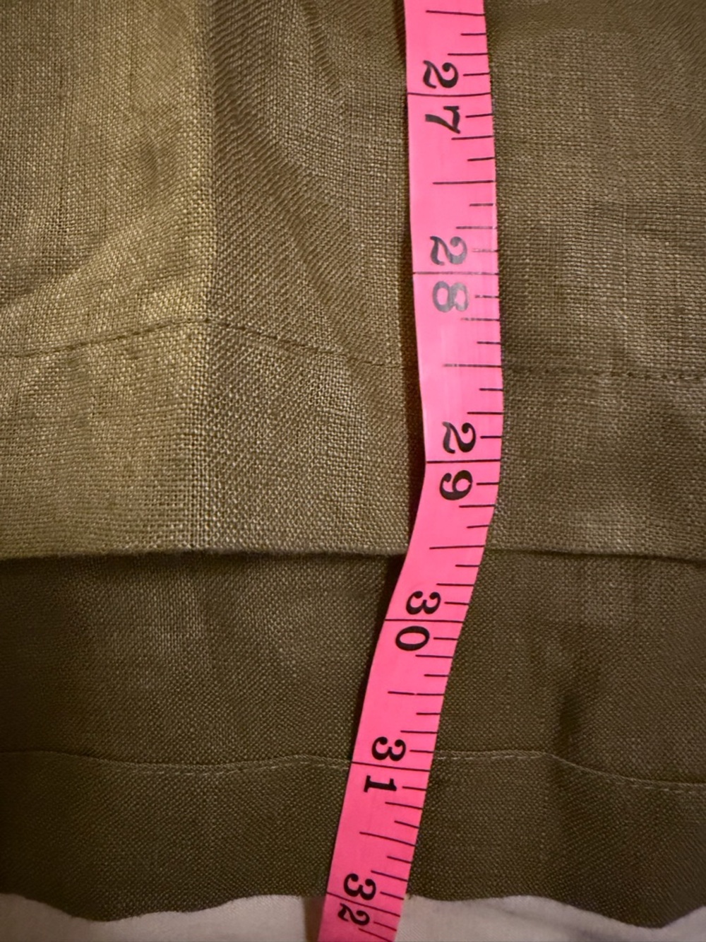 Olive Draped Open-Front Cardigan Sweater - Picture 12 of 14
